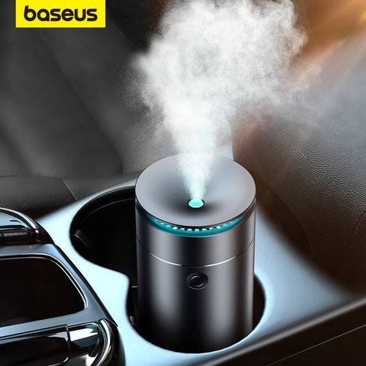 Diffuseur d'arôme Baseus pour voiture : Purifiez l'air de votre voiture avec l'aromathérapie et la lumière LED